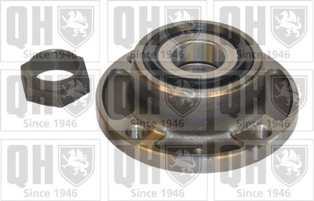 QUINTON HAZELL Radlagersatz Hinten passend für PEUGEOT 405 I (15B) 129,1mm The Original QWB500