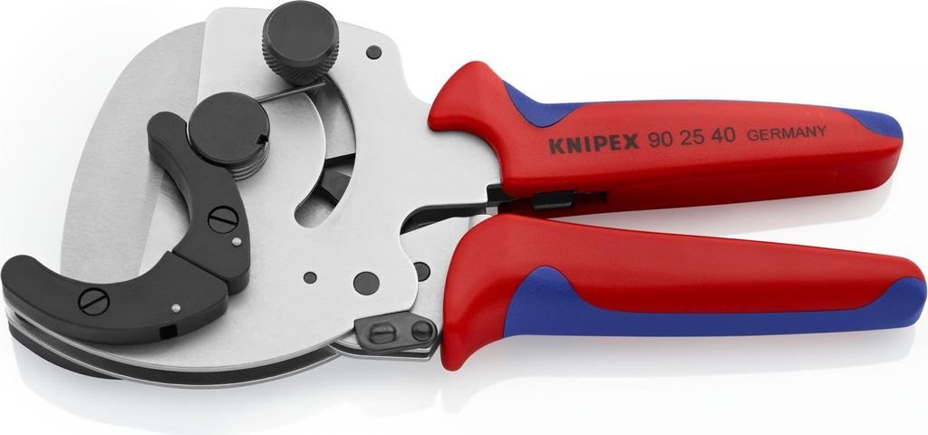 Knipex 90 25 40, 4 cm, Stahl, Kunststoff, Blau, Rot, 210 Produktbild 