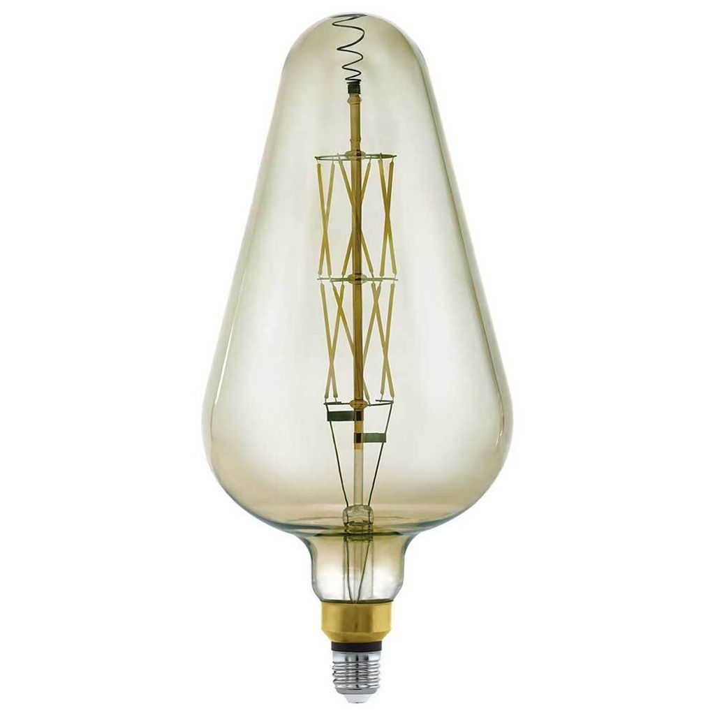 EGLO Vintage Spezial E27 LED Lampe D165 8W 3000K warmweiss dimmbar