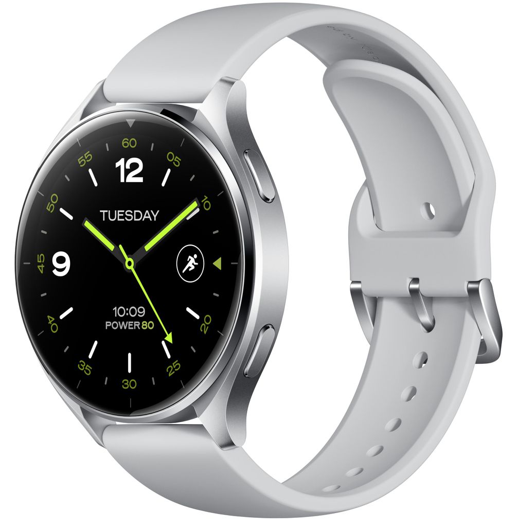 Watch 2 Sliver Case With Gray TPU Strap Produktbild 