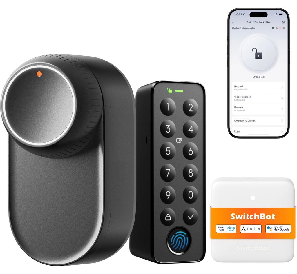 SwitchBot Smart Lock Ultra Bundle bianco, colore: bianco Immagine del prodotto 