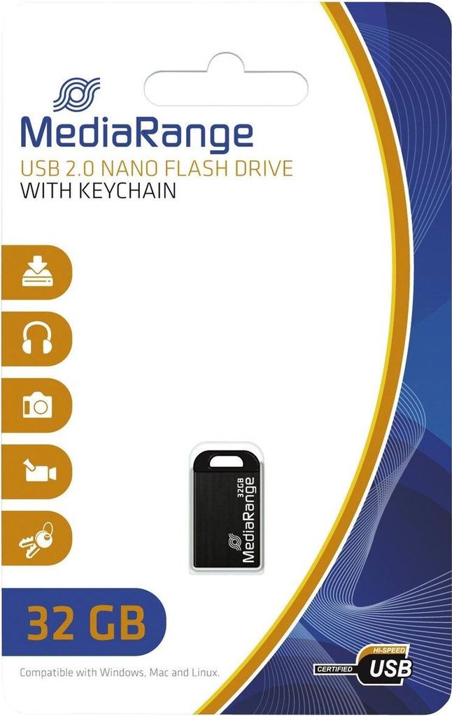 Mini USB-Speicherstick 32GB. Packung mit 15 Stück