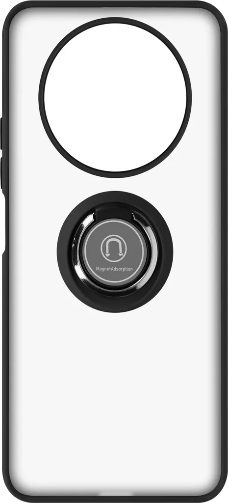 Cover Honor Magic 4 Lite con Anello Magnetico Avizar Antiurto Nero