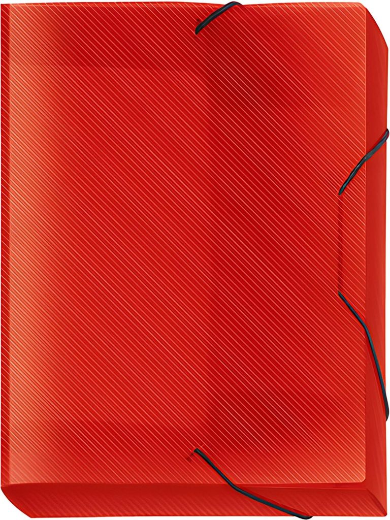 Veloflex Sammelbox Crystal - Rot - Polypropylen (PP) - A4 - Produktbild 