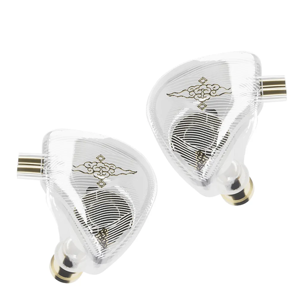 TANGZU cuffie in-ear, cuffie cablate a cancellazione del rumore, cuffie stereo, qualità audio hi-fi lossless, bianche, con microfono
