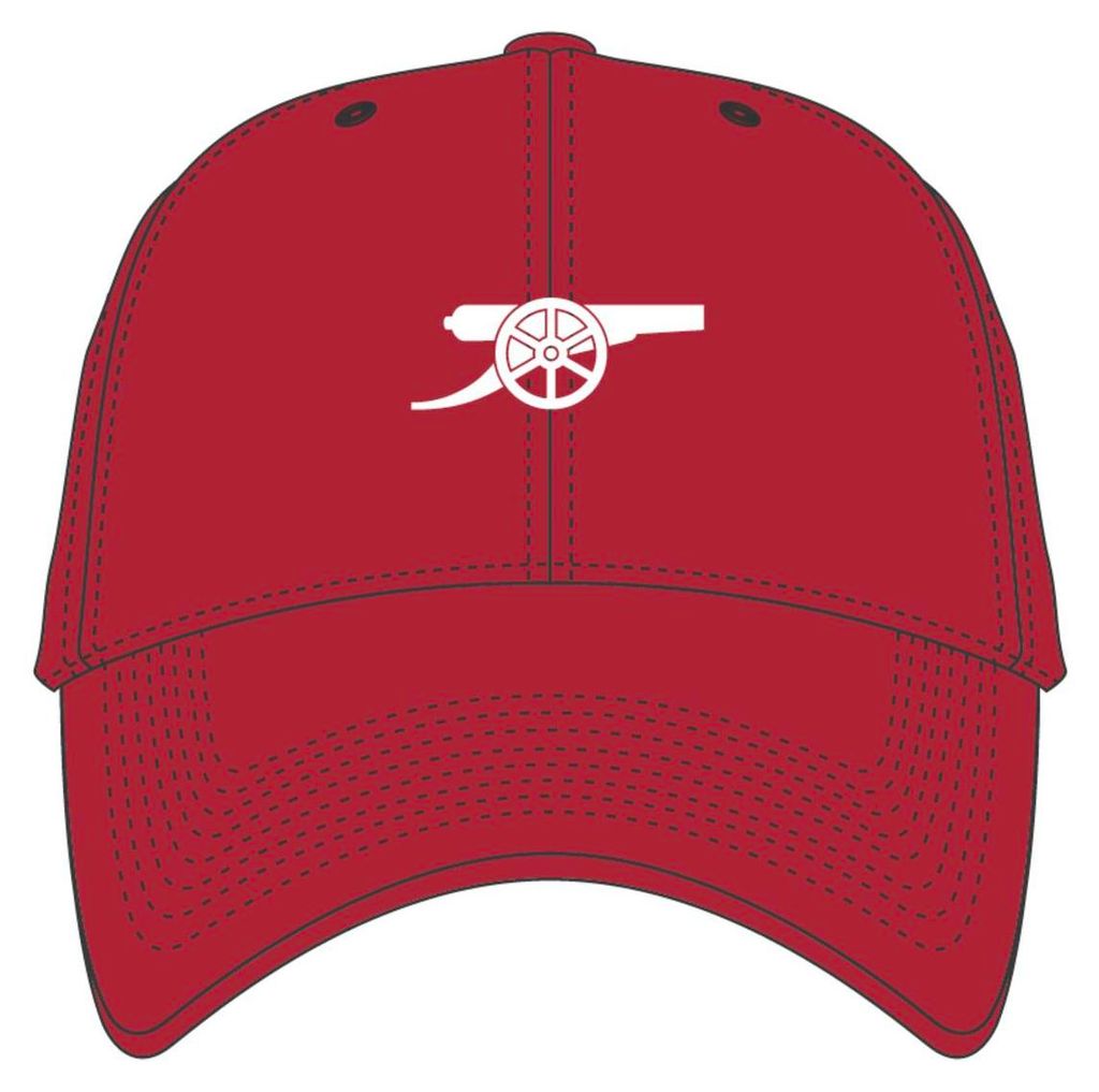 47 Arsenal FC Kappe - rote Baseball Cap - verstellbar - Sport Fanartikel