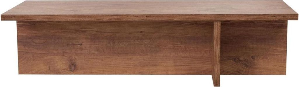 CALICOSY - Couchtisch mit rechteckiger Platte und asymmetrischem Fuß L120 cm - HARBOR