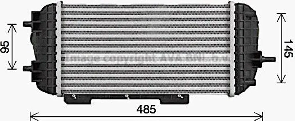 Réparer perte puissance Turbo : Intercooler 282712F650 Tucson Sportage