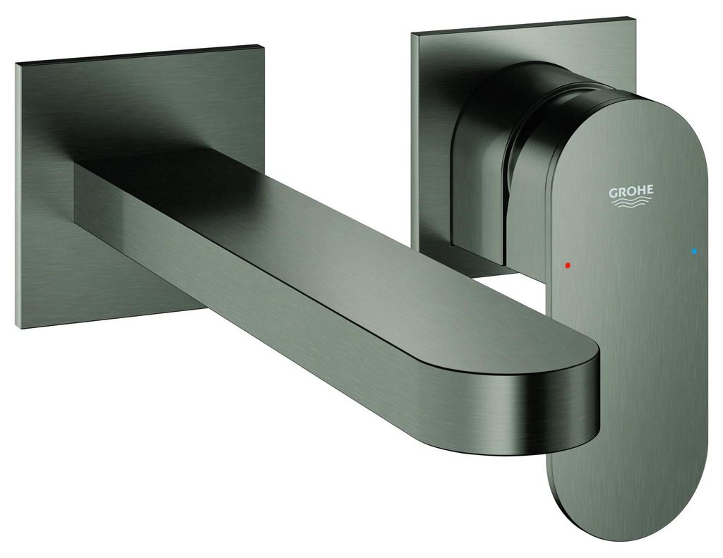 Grohe Waschtischbatterie, Plus, Wandmontage, 203mm, hard Produktbild 