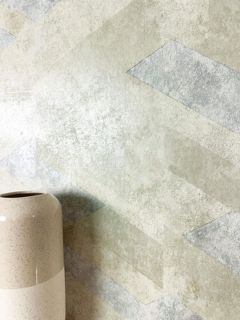 NEWROOM Tapete Beige Vliestapete Glänzend - Betonoptik Modern Grau Creme Beton Putz Betonwand Industrial Glänzend