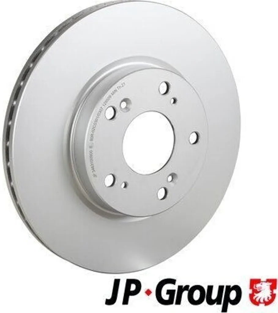 2 Disques de frein JP GROUP 3463100900 avant pour HONDA FR-V BE 282mm