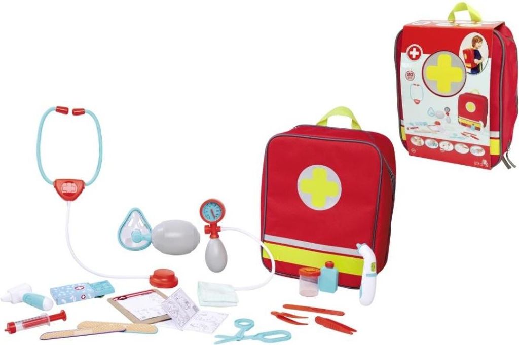 Simba 105541005 Notarzt Rucksack Produktbild 