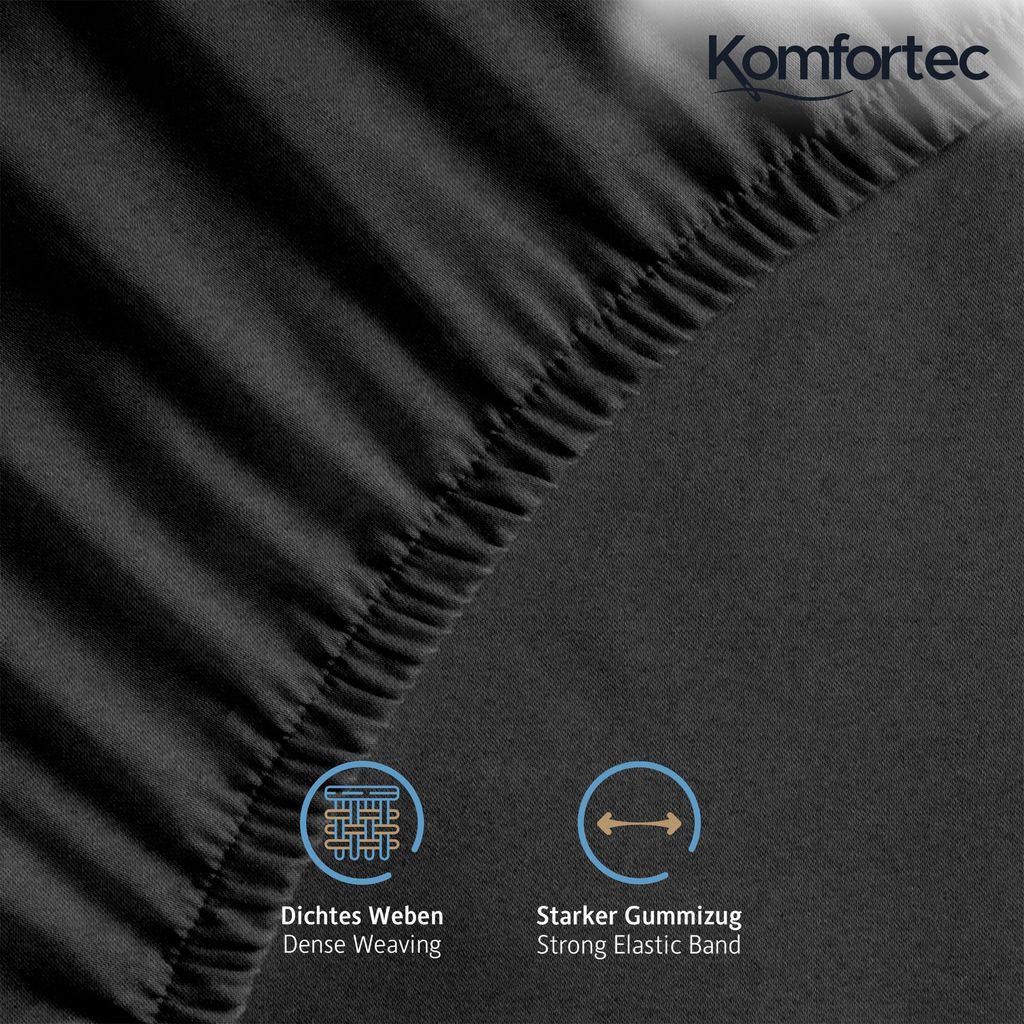 Komfortec Spannbettlaken 140x200 cm, Bettlaken Produktbild 7