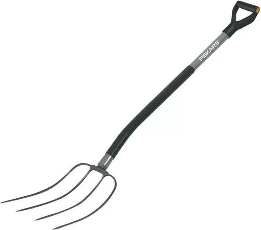 Fiskars Forca per letame Ergonomica 4 pz - 2