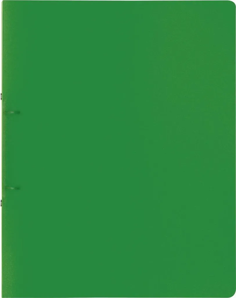 Classeur 2 anneaux Brunnen vert A4 25mm, mécanisme solide, Lot de 10