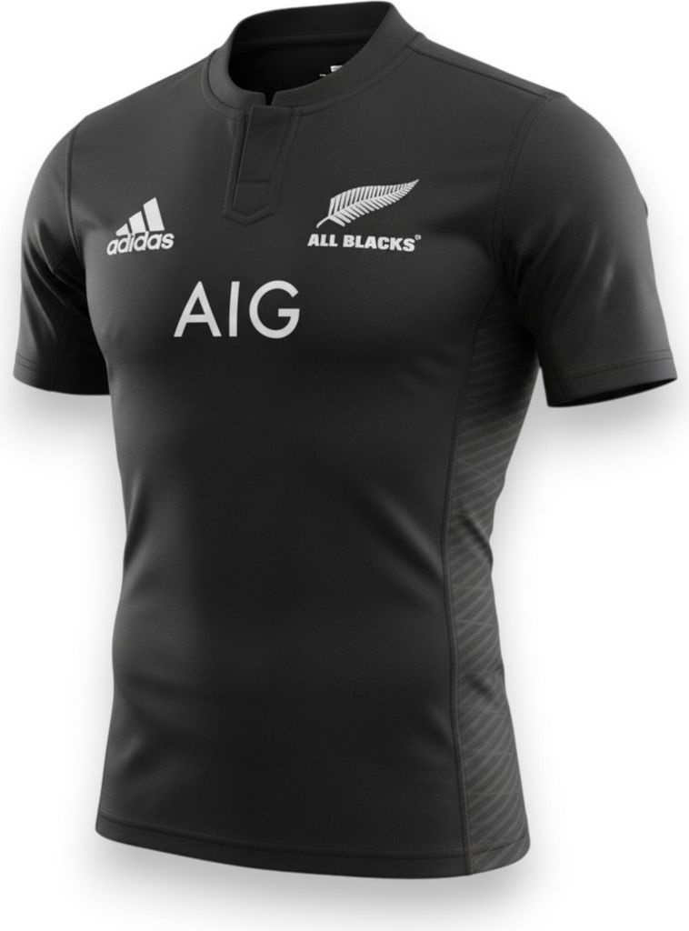 Adidas Herren All Black New Zealand Rugby Home Jersey Trikot Gr. Größe S