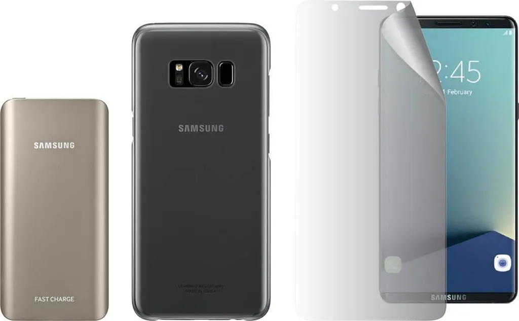 Coffret Accessoires Samsung avec Batterie Externe et Coque de Protection
