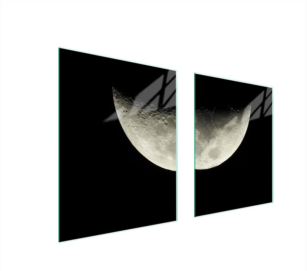 Glasschutzplatte Für Herd 85X52 Moon