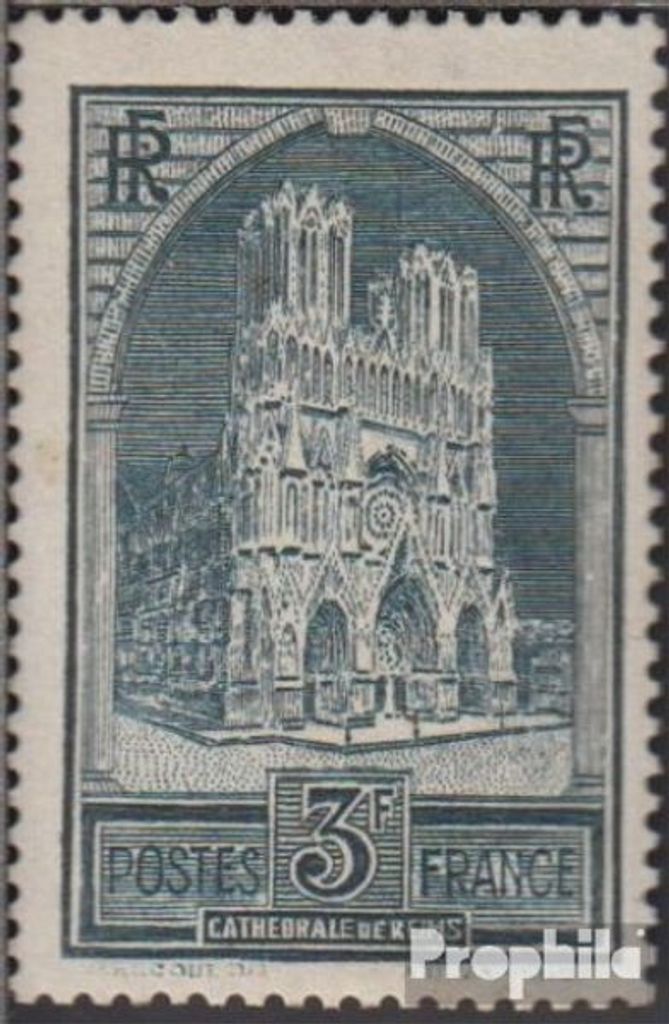 Briefmarken Frankreich 1930 Mi 256I (kompl.Ausg.) postfrisch Kathedrale