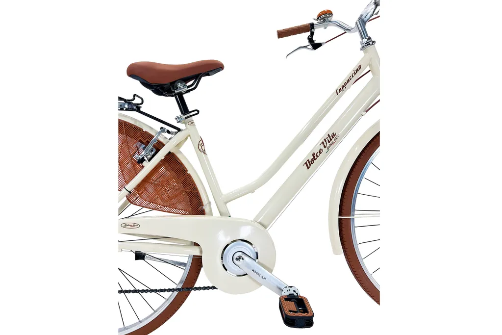 Vélo de ville Dolce Vita by Canellini CAPPUCCINO pour Femme - Crème