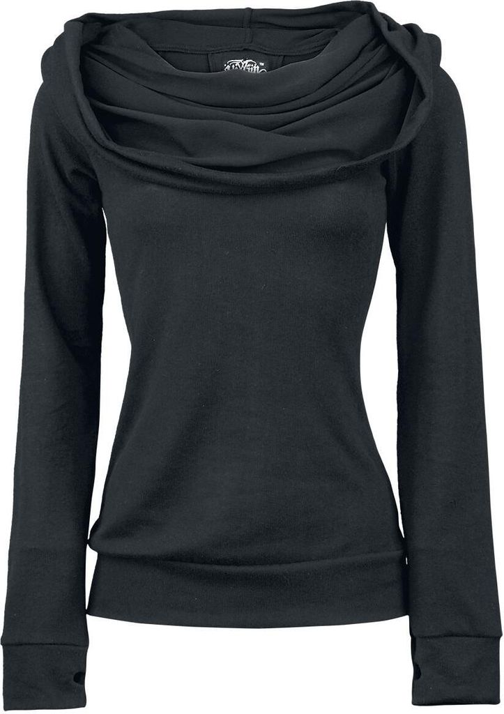 Vixxsin Kapuzenpullover Damen Rest schwarz M