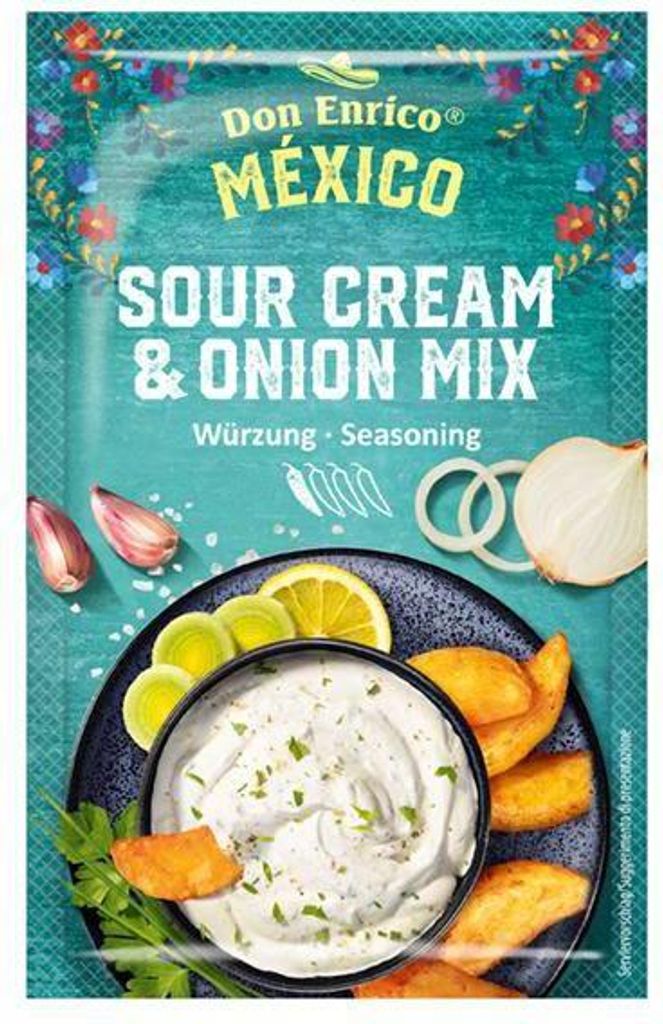 Sour Cream & Onion Mix von Don Enrico Mexico, 15g Produktbild 