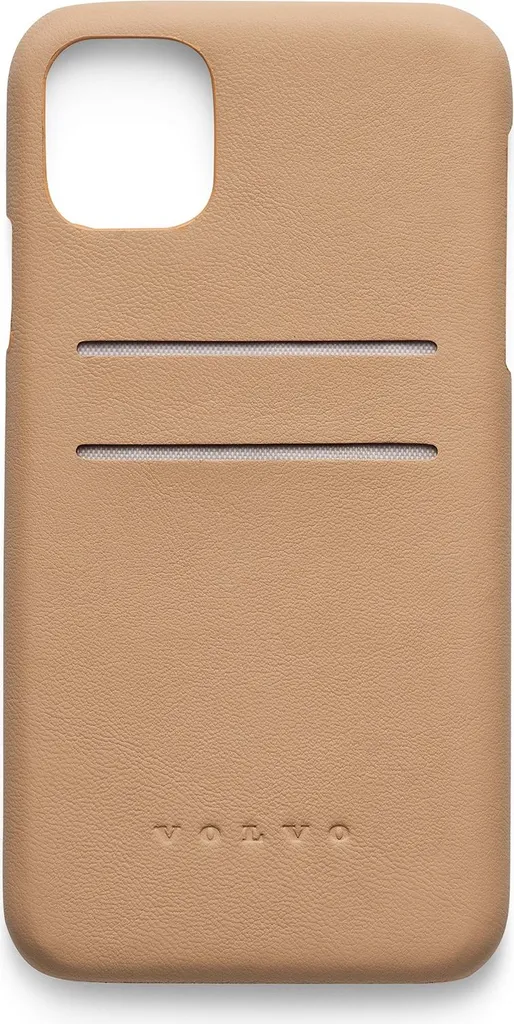 Custodia Originale Volvo iPhone 11 in Pelle Nera - Accessorio Business OE