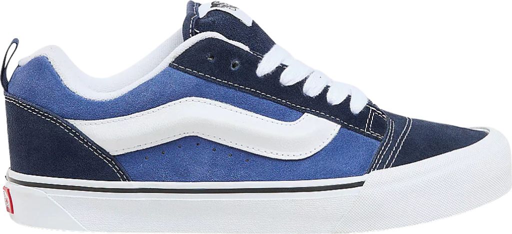 Vans Knu Skool Bleu/Blanc - Chaussures unie - Image du produit 
