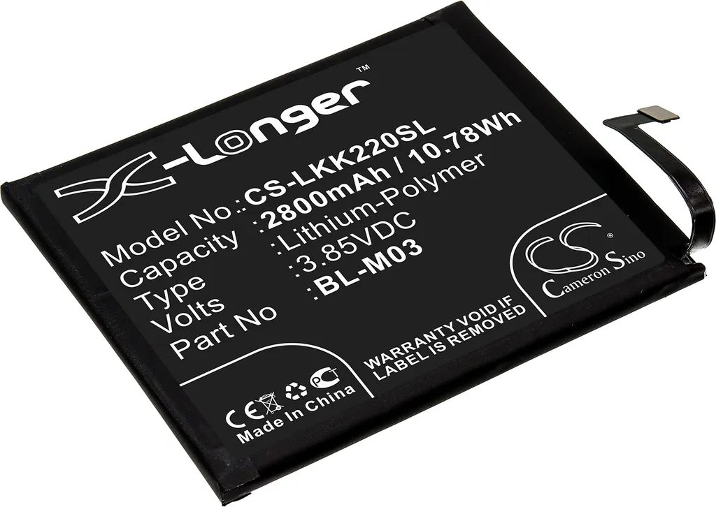 Batterie de Rechange pour LG K22+ et LMK200BAW - Modèle BL-M03 Neuf