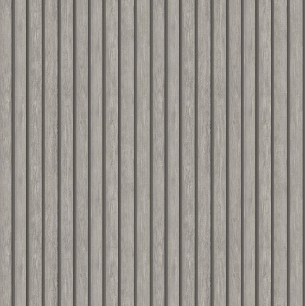 Holden Décor - Tapete, Holzlatte AG748 (Einheitsgröße) (Grau)