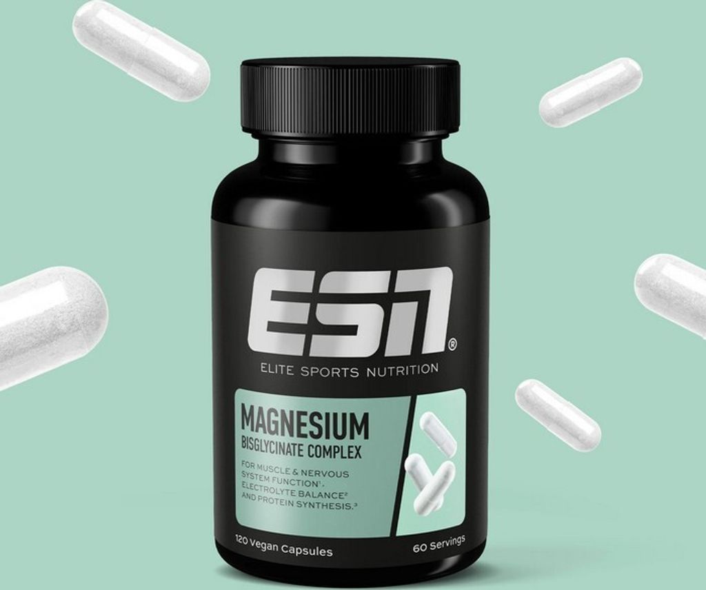 ESN Magnesium Bisglycinat (120 Kapseln)