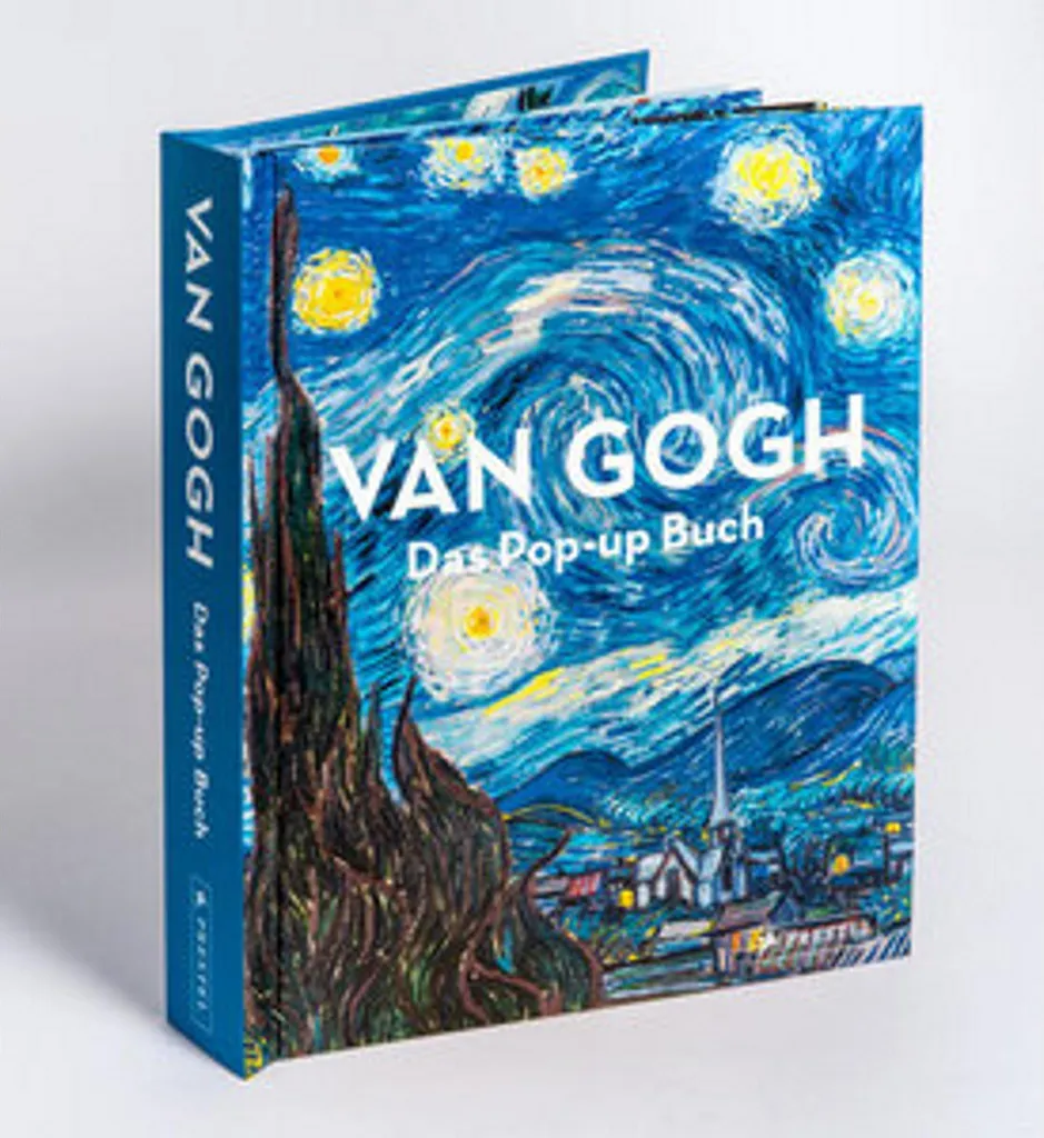 Toile De Gogh avec Couleurs Vibrantes et Châssis Bois Haut de Gamme