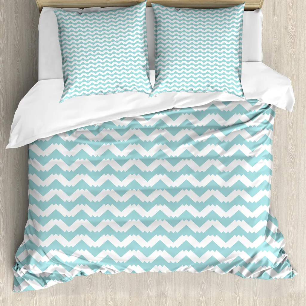 Copripiumino ABAKUHAUS Chevron Snowy Mountaintop Antiacaro 155x220