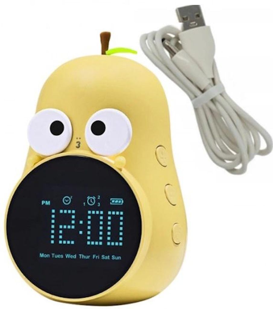 Réveil sans fil, électronique, numérique, pour enfants, en Image du produit 