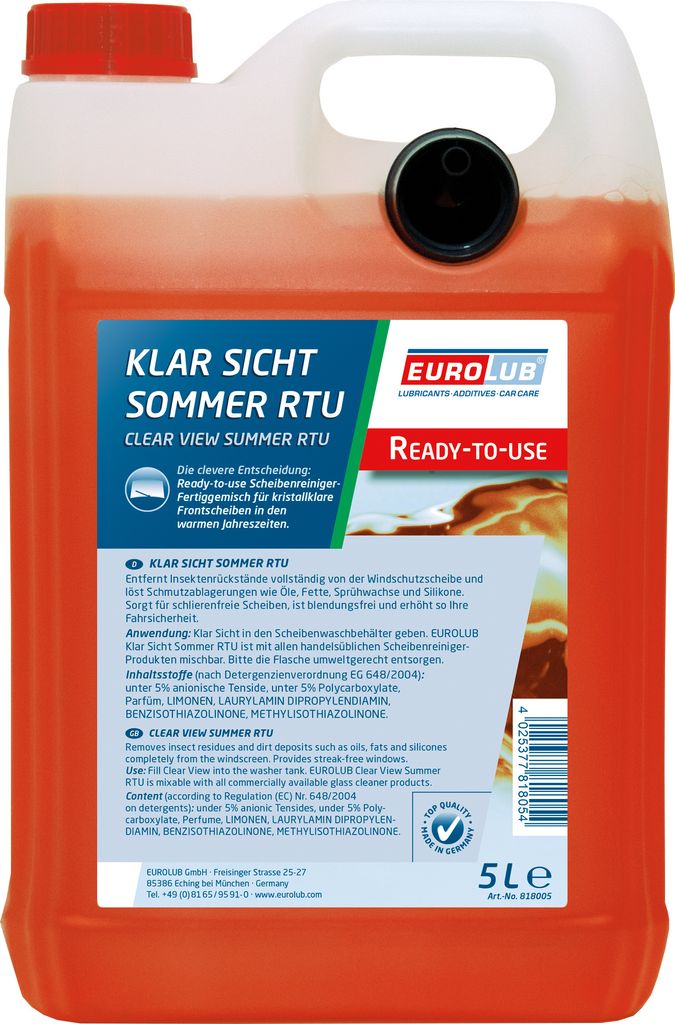 KLAR SICHT RTU Sommer - 5 L Produktbild 