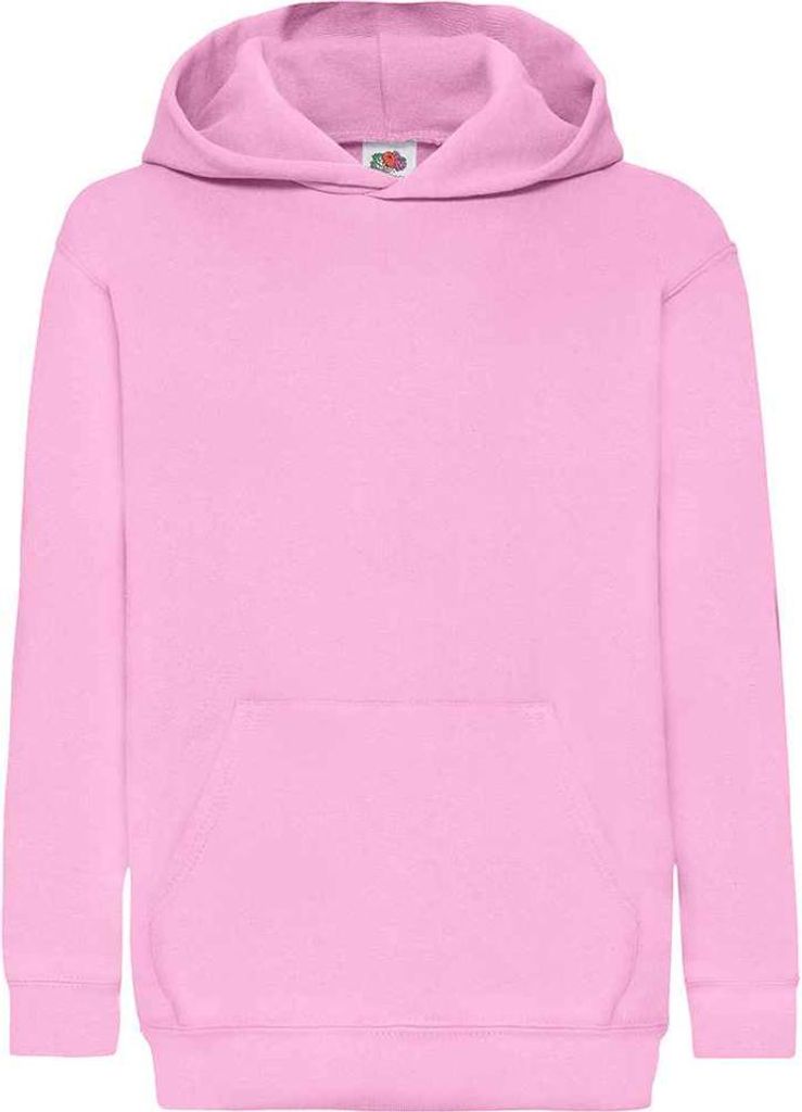 Fruit of the Loom - "Classic" Kapuzenpullover für Kinder LT2585 (116) (Hellrosa)