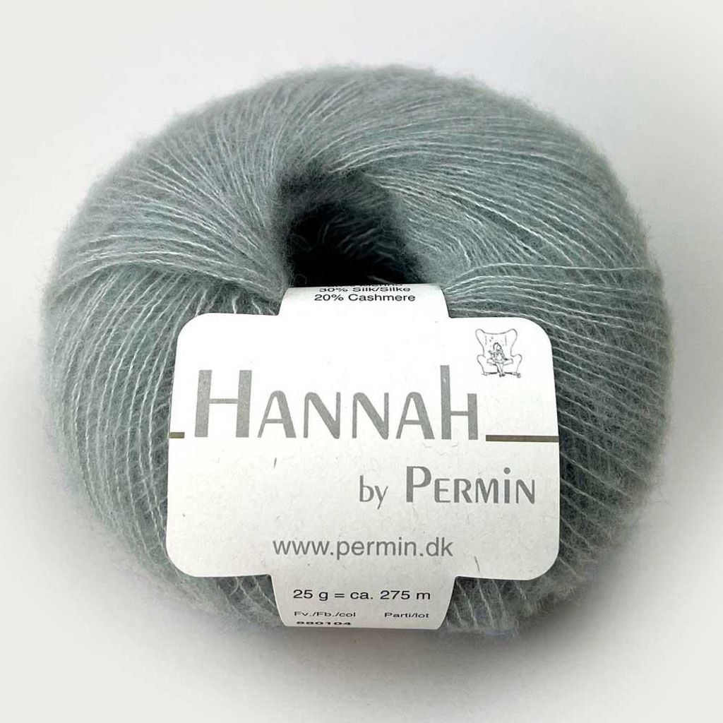 Hannah by Permin – s Garn aus Merino, Seide und Kaschmir (04 Hellgrün)