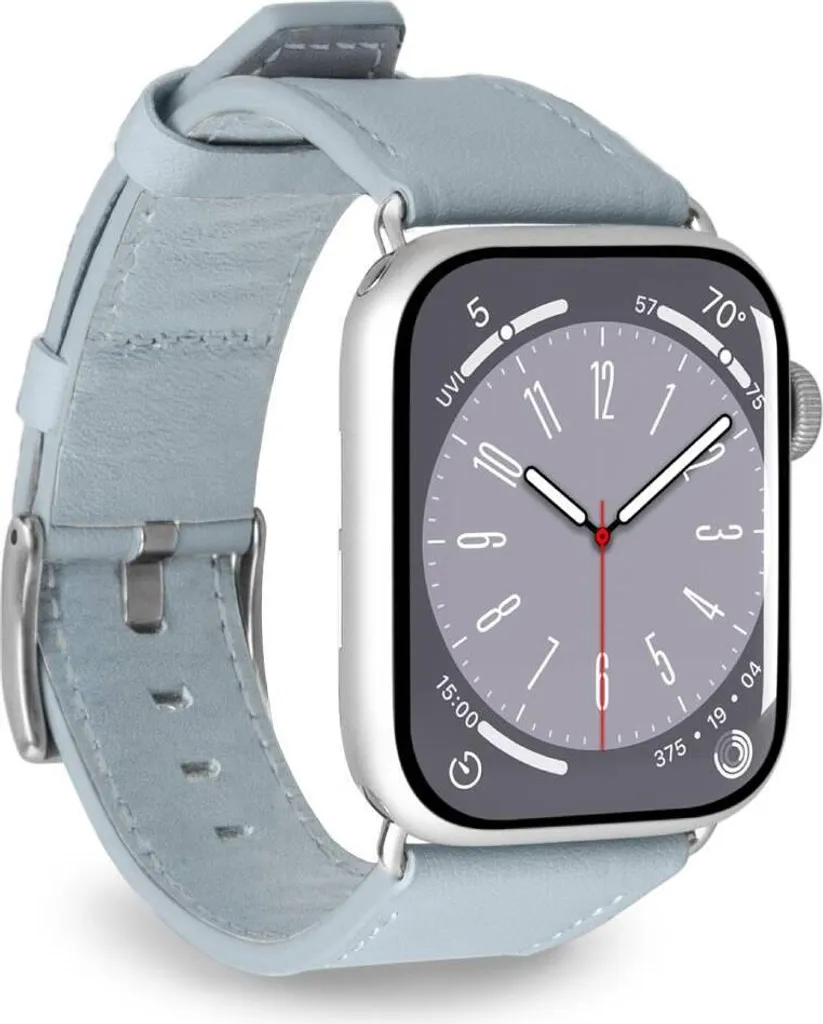 Cinturino Puro Apple Watch 42/44/45/49mm Blue - Serie E-Classic