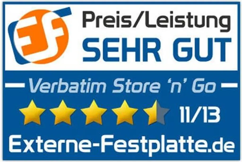 Offerta Verbatim Store 'n' Go 1TB Argento - Hard Disk Portatile 53071 - 10