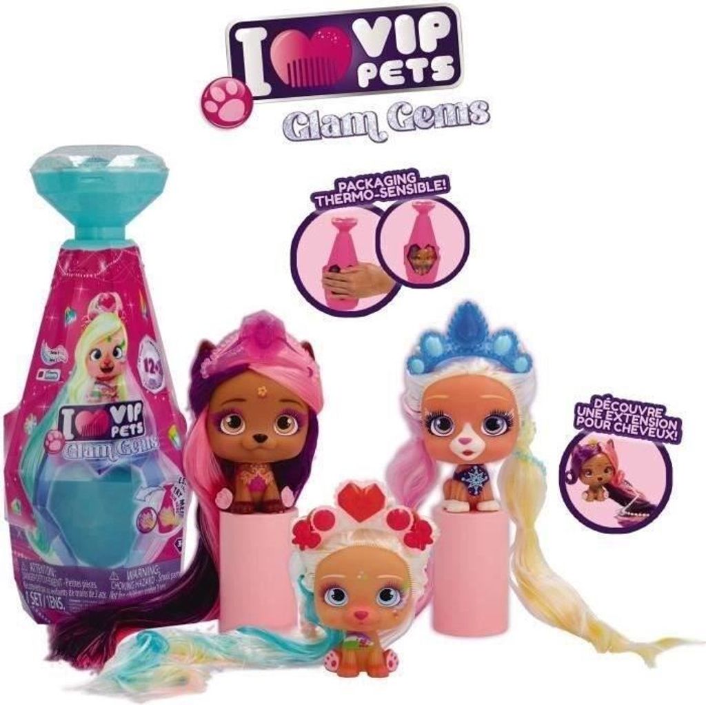 IMC Toys I Love Vip Pets Mini Glam Gems 712980 Obrázok produktu 