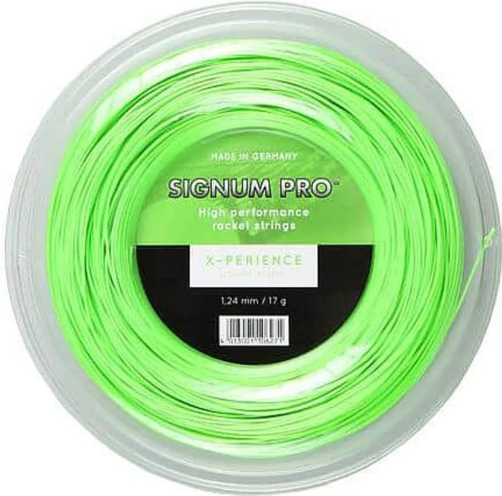 Cordage Tennis X-perience 1,24 mm Vert 200m : Stabilité de Tension