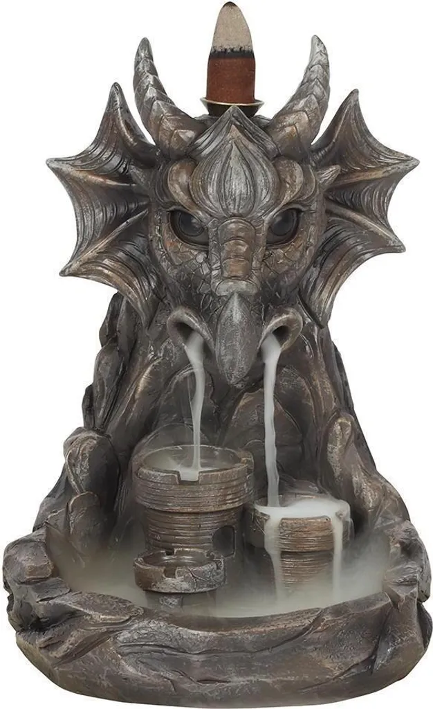Brûleur d'encens à reflux Dragon SD2752 Something Different Gris