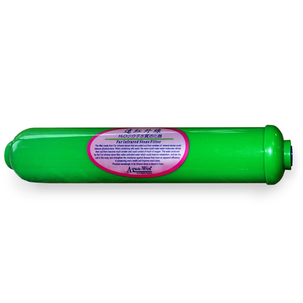 Biokeramikkartusche FIR Nachfilter Umkehrosmose, Infrared Stone grün