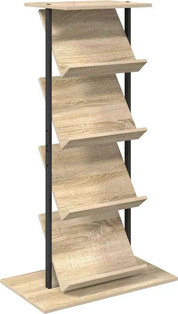 Portariviste Legno SYFAX™ Rovere Sonoma - Arredo Casa e Salotto 68cm