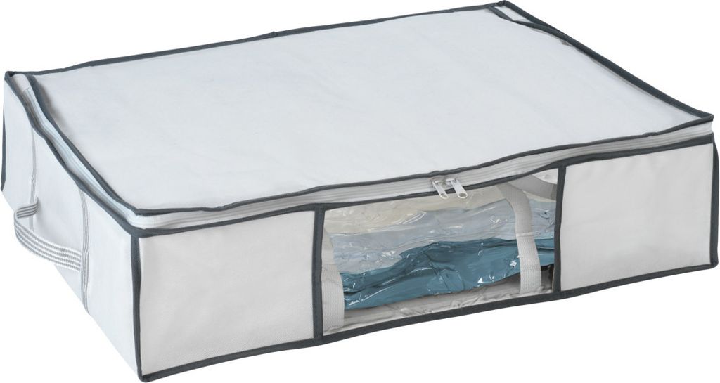 WENKO Vakuum Box M System Aufbewahrung Kleidung Textilien verstauen mit Tasche