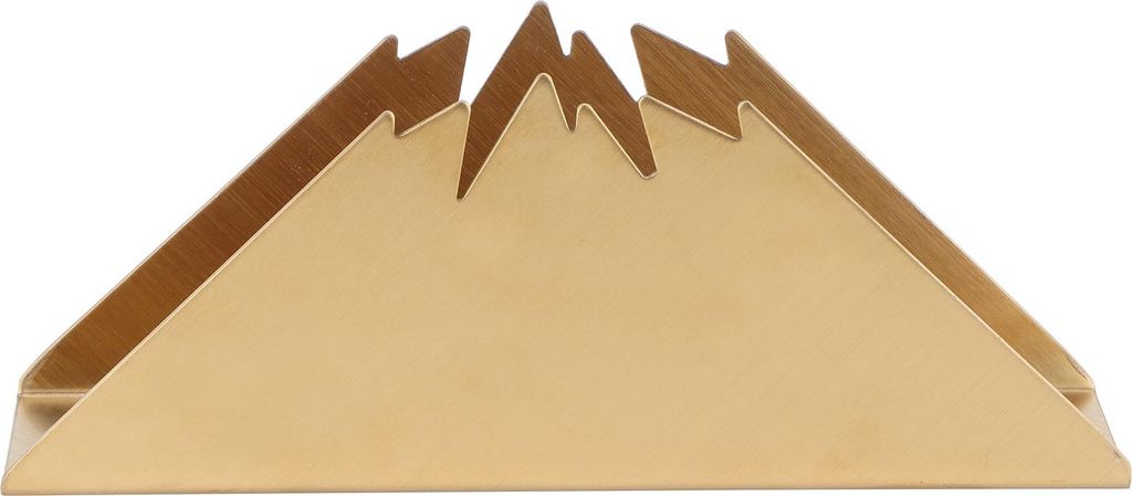 Dreieckige Serviettenhalter Edelstahl Stand Vertikale Tissue Rack für Home Restaurant HotelGolden