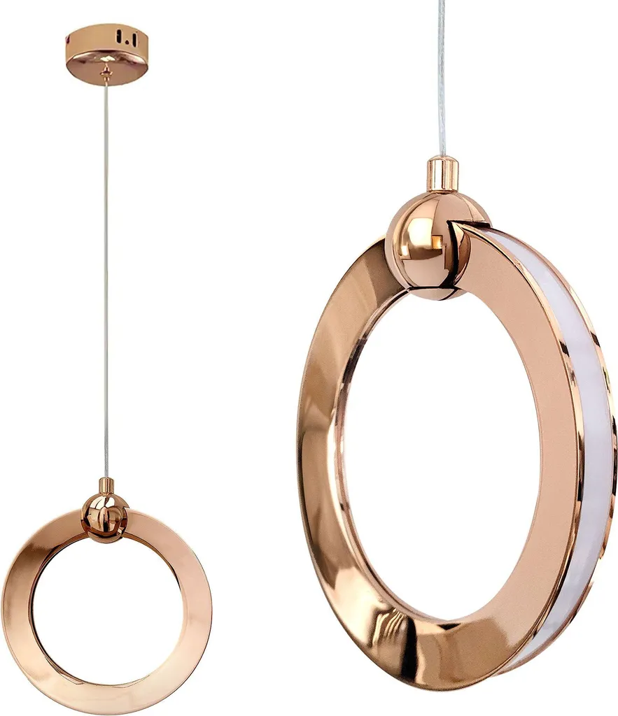 Lampada LED Toolight LHJ101-1CP Gold | Offerta Sospensione Moderna