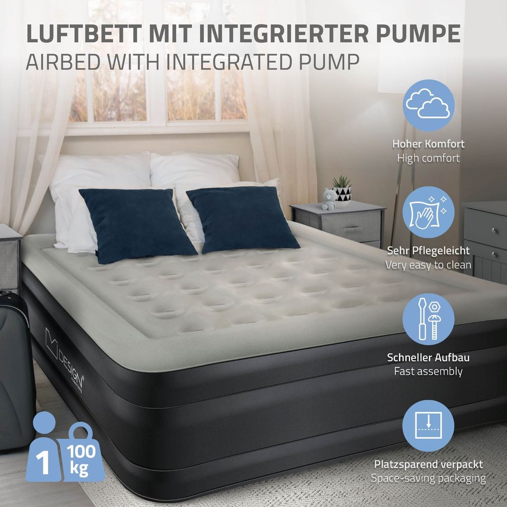 ECD-GERMANY 490012073, Rechteck, Drinnen Luftbetten