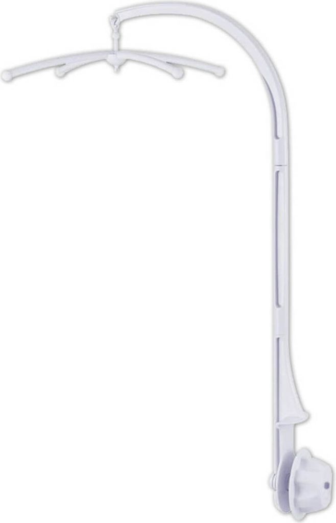 Niermann Mobilehalter zum Schrauben Weiß Produktbild 