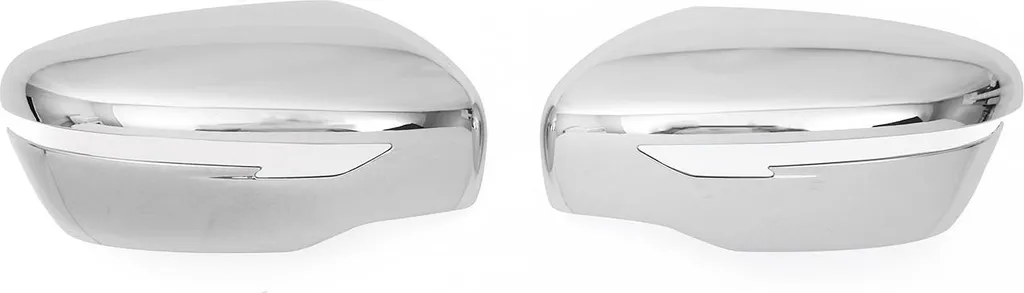 Accessori Cromo Nissan Qashqai J11 Calotte Specchietti Argento